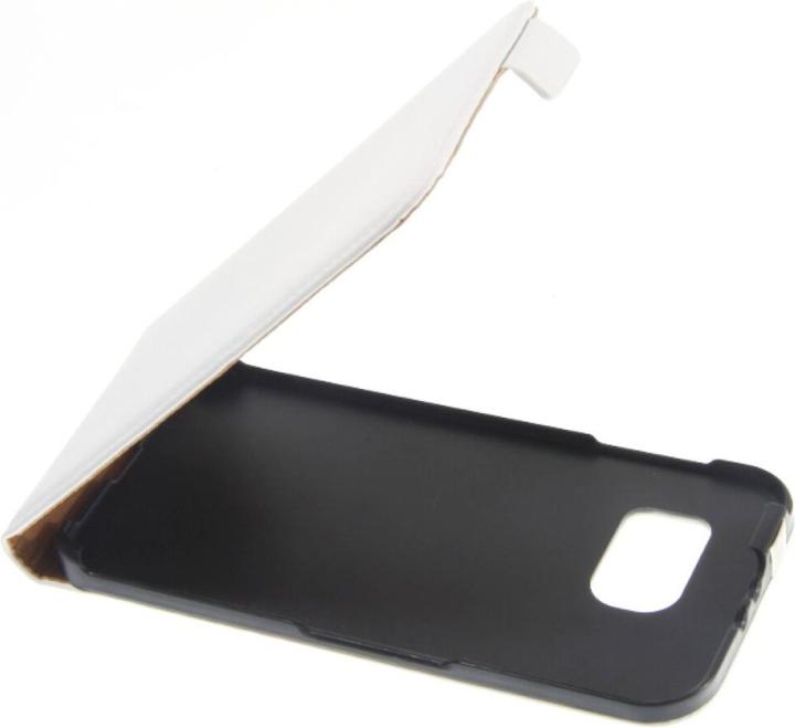 Produktbild OEM Slim Leather Flip Case for Galaxy S6 - white (Samsung Galaxy S6)