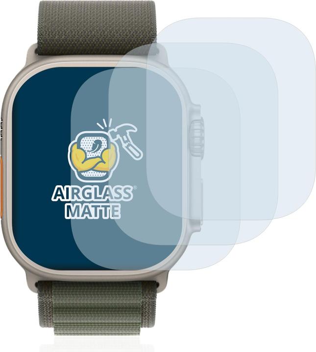 Actual product image BROTECT AirGlass Glass Matte (Apple Watch Ultra)