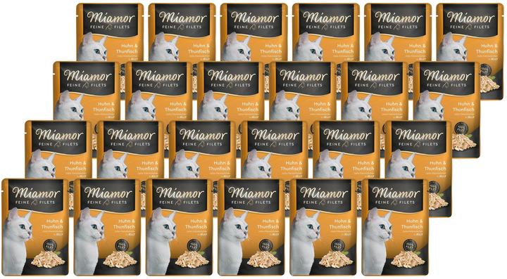Miamor Feine Filet - Beutel (Adult, Senior, 24 Stk., 2400 g)