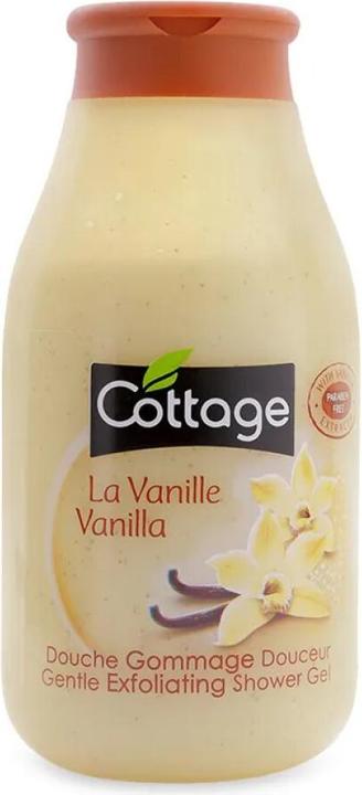 Cottage Leckeres Vanille-Duschpeeling 100% natürlich (270 ml)