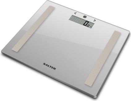 Productafbeelding Salter 9113 SV3RAREU16 Compacte Glazen Badkamerweegschaal - Zilver (150 kg)