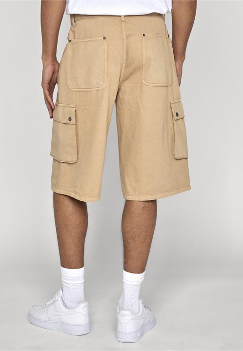 Image du produit Urban Classics Washed Workwear Cargo Shorts unionbeige 32 (32)