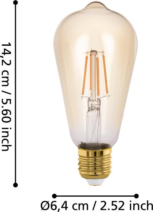 Actual product image EGLO Illuminant (E27, 500 lm, 40x)