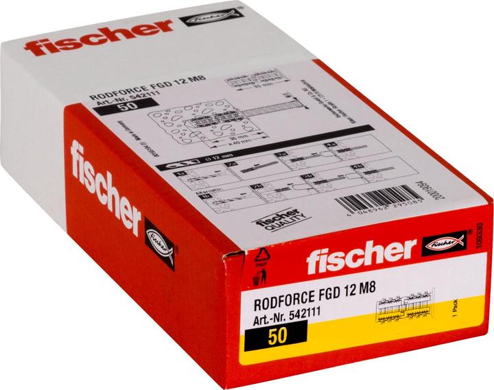 Image du produit Fischer Rodforce FGD 12 M8 (50 pcs)
