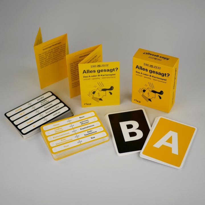 Produktbild ZEIT Alles gesagt? (Deutsch, 2 - 12 Spieler)