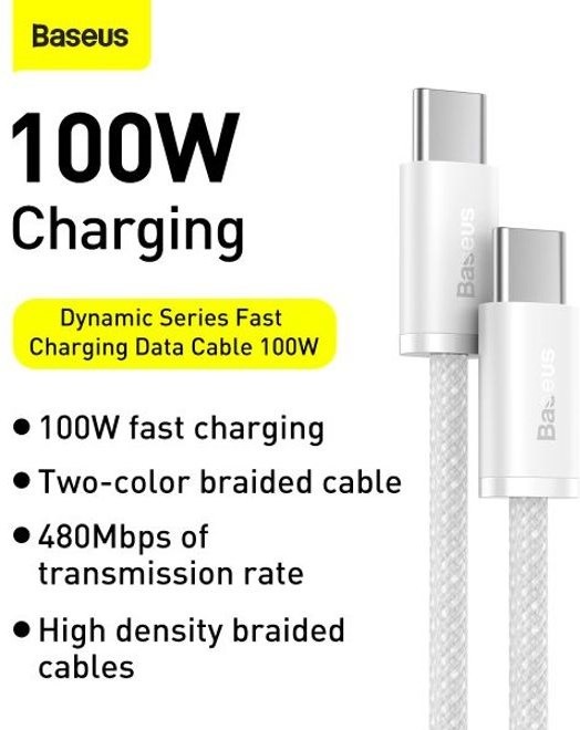 Produktbild Baseus USB C — USB C (2 m)