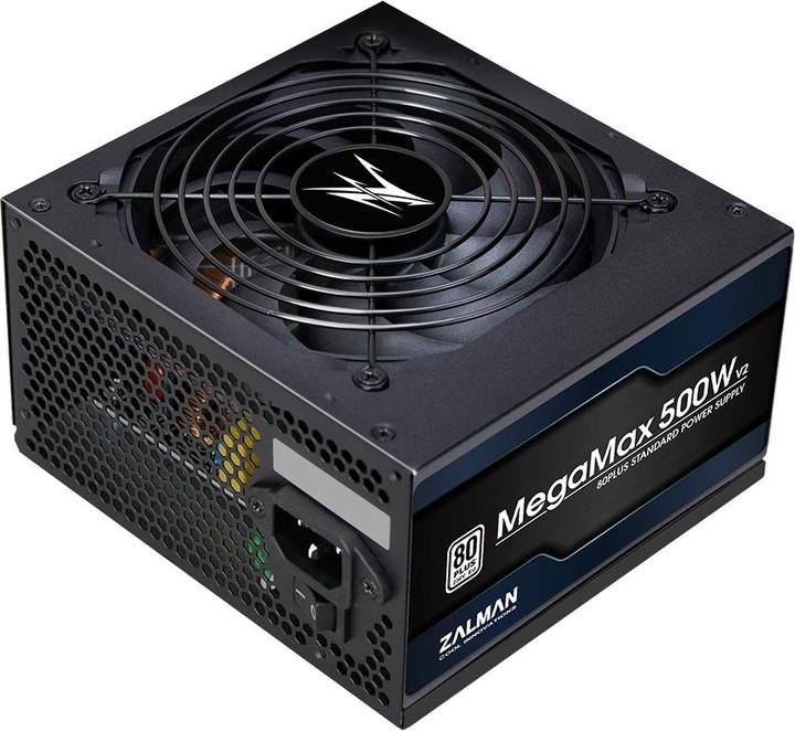Actual product image Zalman MegaMax 500W power supply (ZM500-TXII) (500 W)