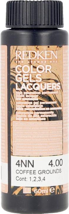 Immagine prodotto Redken Colour Gels Lacca Permanente per Capelli N. 4NN Fondo di Caffè 60ml (Fondi di caffè 4NN)