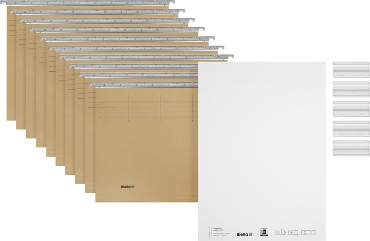 Image du produit Biella Dossiers suspendus (A4, 10 x)