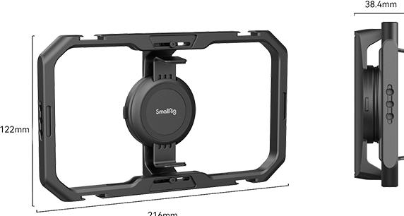 Produktbild SmallRig Universal Quick Release Mobile Phone Cage (Cage, Diverses Video Zubehör)