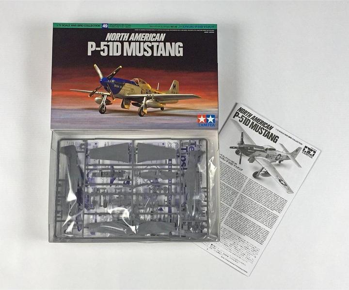 Actual product image Tamiya NA P-51D Mustang