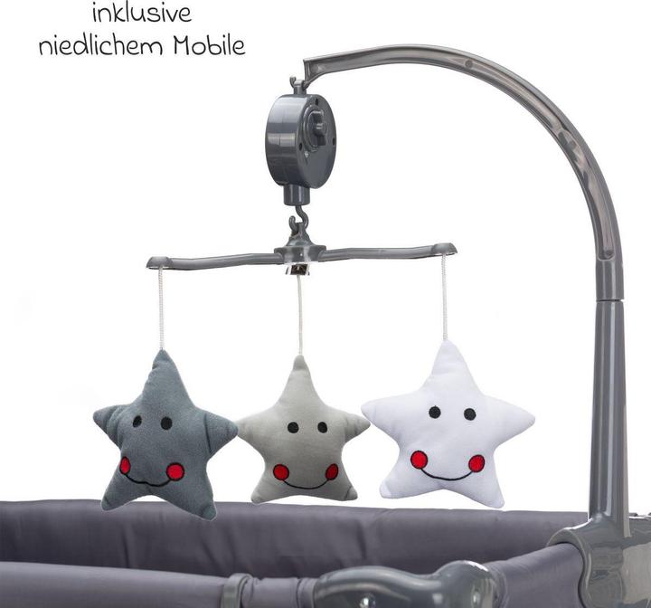 Actual product image Fillikid Reisebetten Reisebett Capri ab Geburt - 15 kg mit verstellbarem