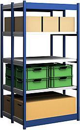 Produktbild kaiserkraft Stabil-Steckregal, doppelseitig