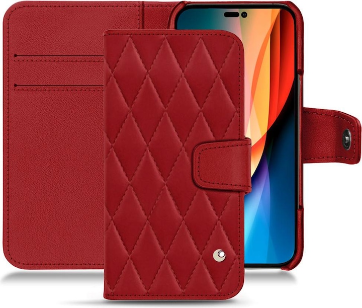 Actual product image Noreve Leather wallet with horizontal flap (Apple iPhone 14 Pro)
