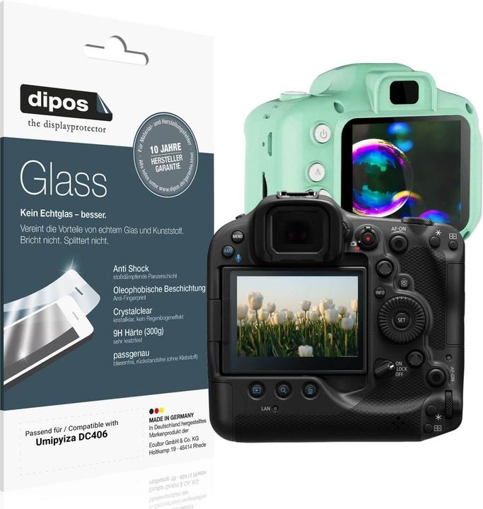 Actual product image Dipos Anti-Shock Screen Protector Clear