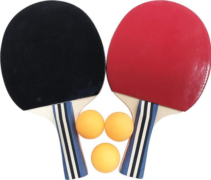 Actual product image Winfun Case 2 Ping-Pong Rackets With 3 Balls