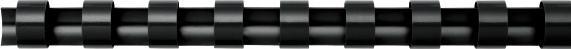 Actual product image Fellowes Binder spine 8mm, 21 rings