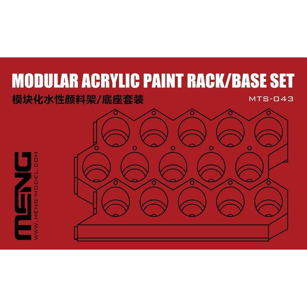 Meng-Model Modular Acrylic Paint Rack/Base Set