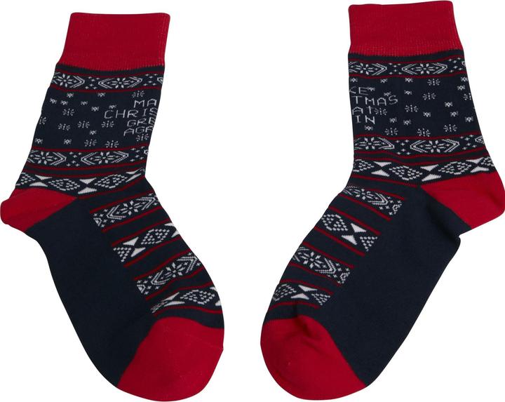 Produktbild Urban Classics Christmas Socks Set Icebear (3er Pack, 35 - 38)