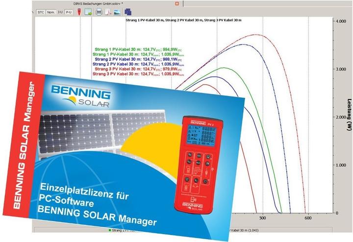 Actual product image Benning PV2 Set (CAT I, CAT III 300V)