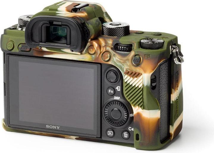 Productafbeelding easyCover Siliconen beschermer camouflage voor Sony Alpha 9/ A7III/ A7RIII (Mouw, Sony Alpha 9 III)