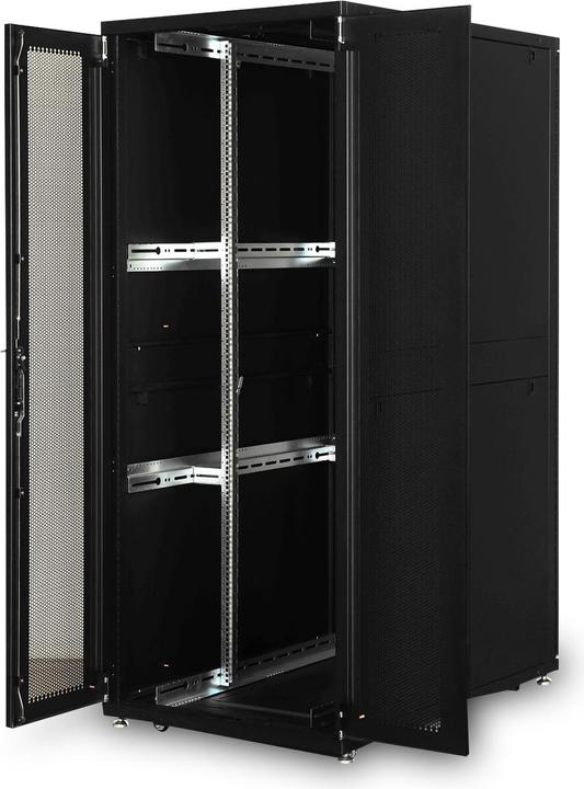 Produktbild Digitus Serverschrank 19" 42HE Schw perf. Tür 1970x800x1200 (42 HE, 19 Zoll Rack)