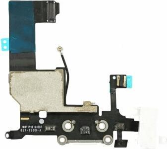 Actual product image OEM Charging Dock Connector with Audio Flex for iPhone 5 white (iphone 5)