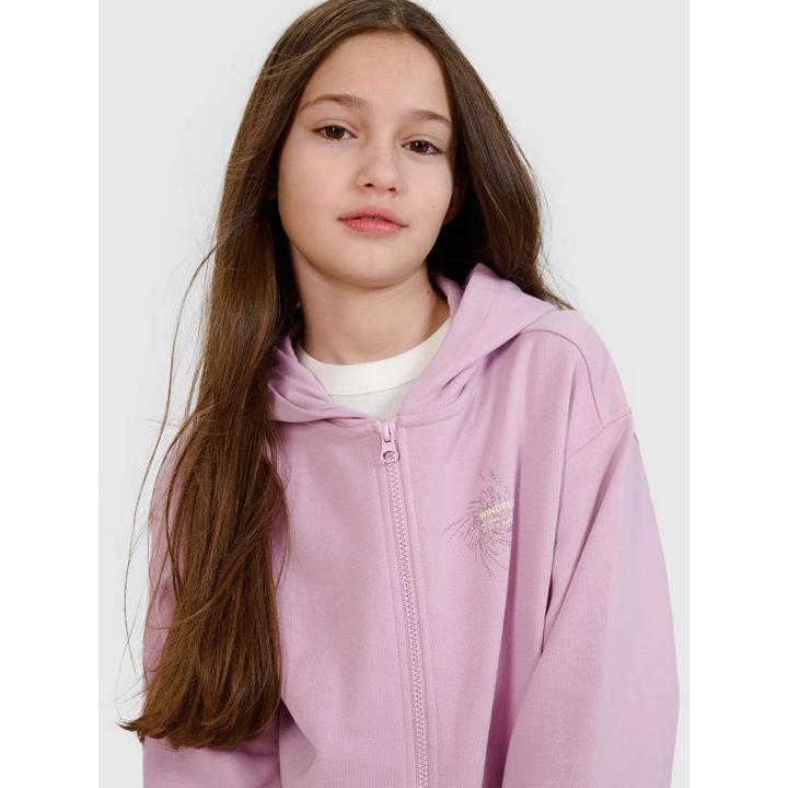 Produktbild 4F Mädchen-Sweatshirt mit Reissverschluss und Kapuze (122)
