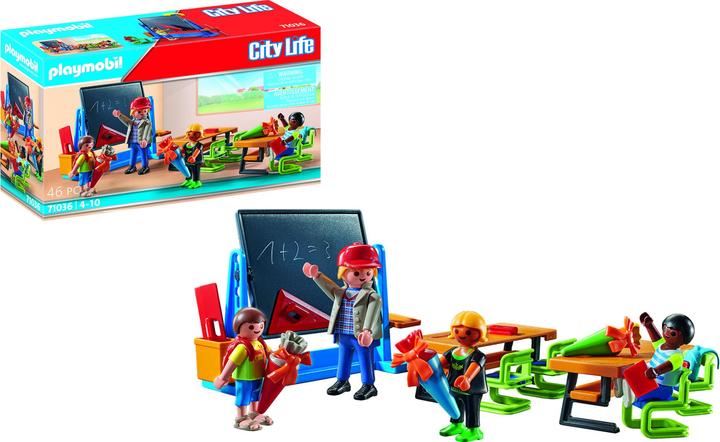 Immagine prodotto Playmobil Primo giorno di scuola (71036, Playmobil City Life)