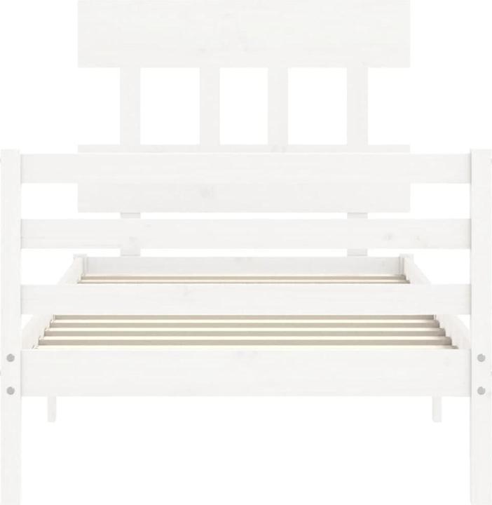 Actual product image vidaXL Bettgestell (100 x 200 cm)