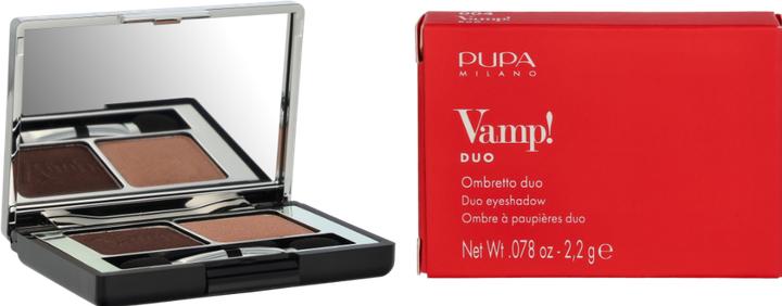 Actual product image Pupa Milano Pupa Vamp! Compact Duo Bronze Amber (004 Bronze Amber)
