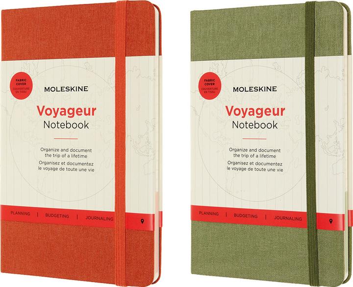 Actual product image Moleskine Notebook Voyageur (115 x 180 mm, Lined)