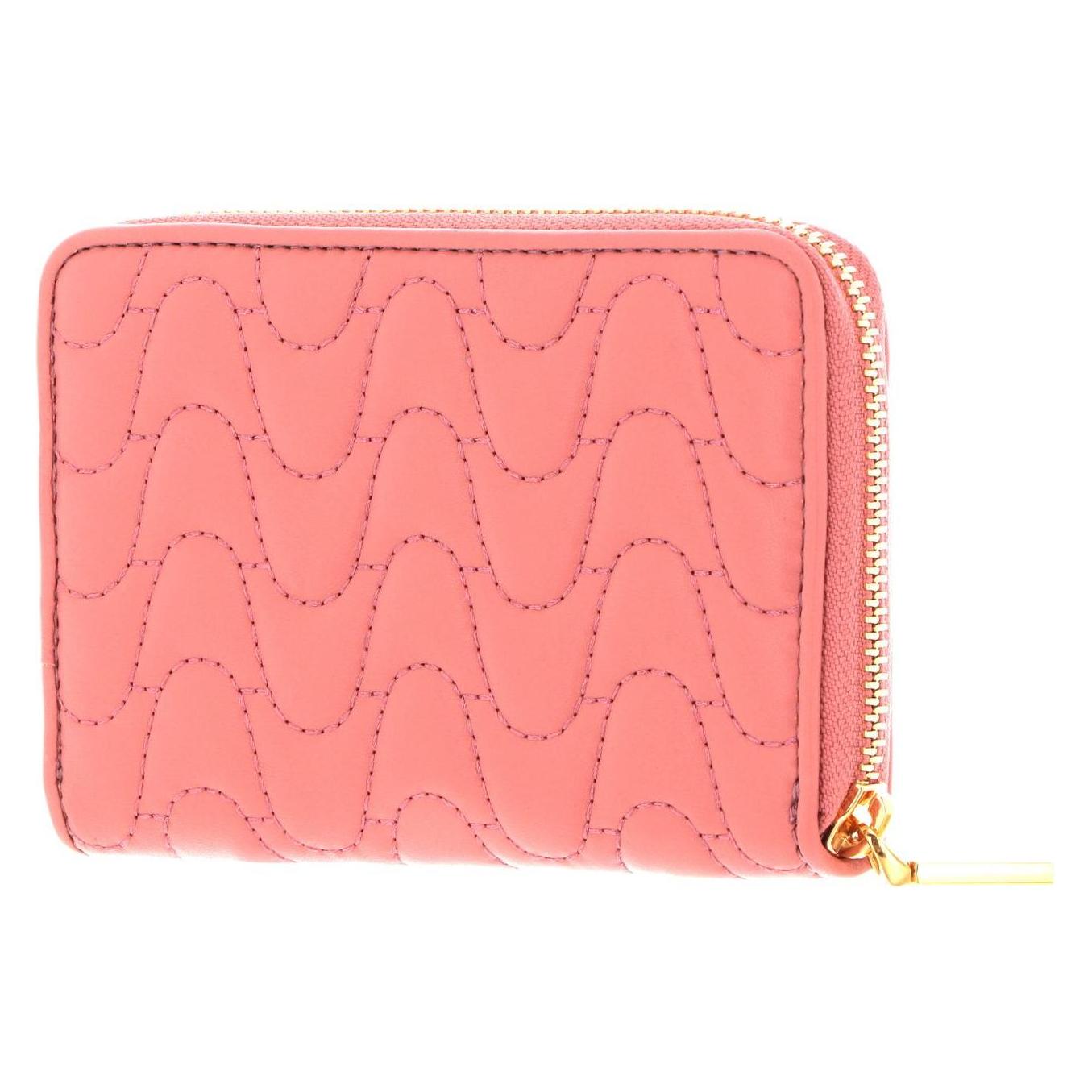 Coccinelle, Damen, Portemonnaie, Clivia Matelasse Zip Around Wallet, Rosa