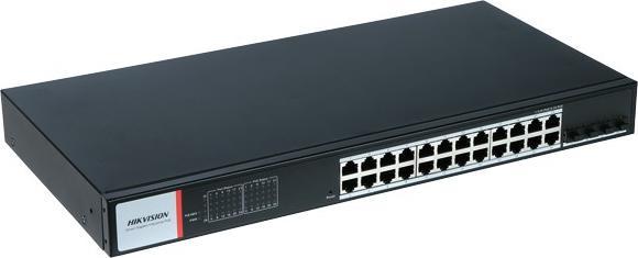 Image du produit Hikvision DS-3T1528HP-SI-24P4F Industrie-Switch PoE (24 ports)