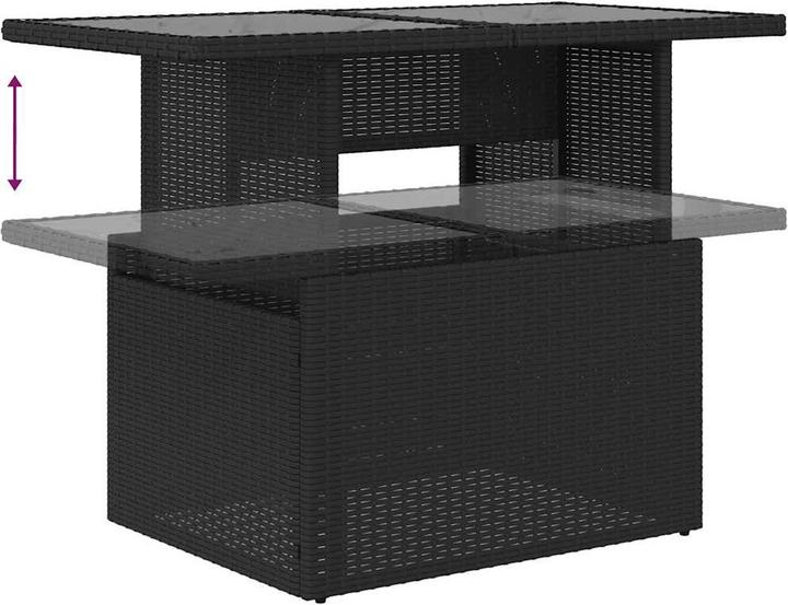 Actual product image VidaXL 10-piece garden lounge set with cushions
