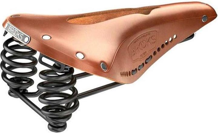 Brooks Running BROOKS Fahrradsattel Flyer Carved, Honey