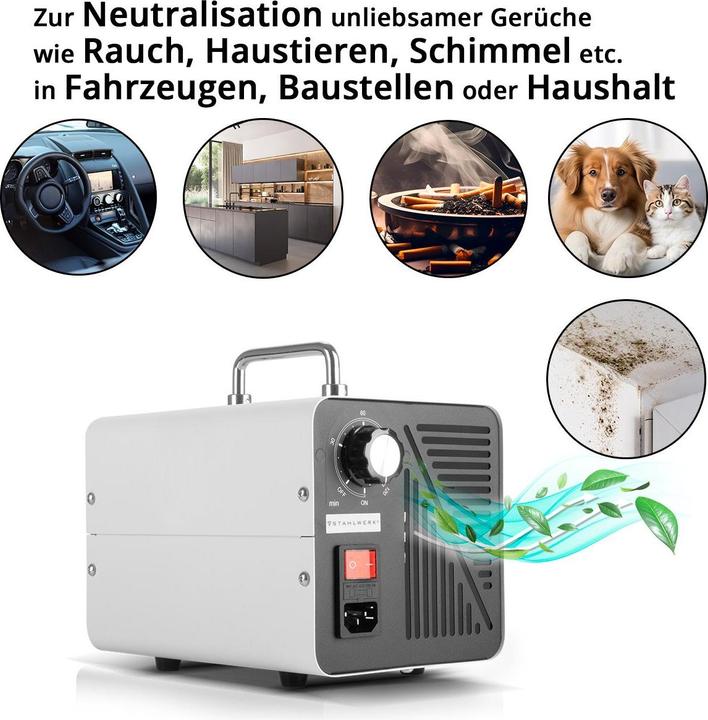Immagine prodotto Stahlwerk Generatore di ozono OG-40 ST (200 m²)