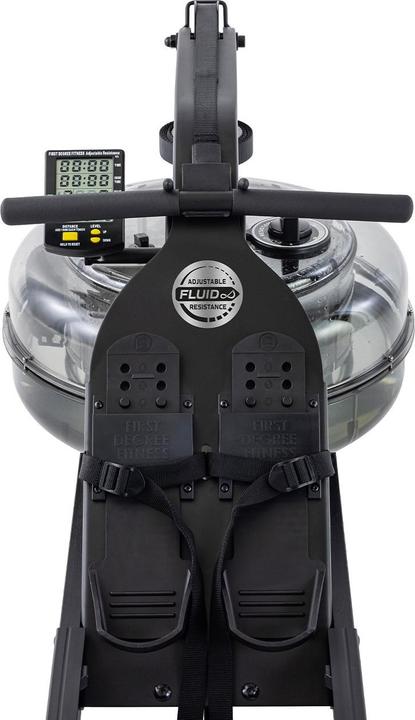 Produktbild Fluid Rower Apollo Plus Black Wasser Rudergerät Dual Rail
