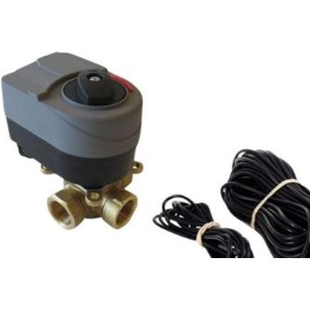 NBE, Grillausstattung + Ersatzteile, Vejrkompensering KIT - Vejrkompensering KIT med 3 vejs motorventil 3/4'