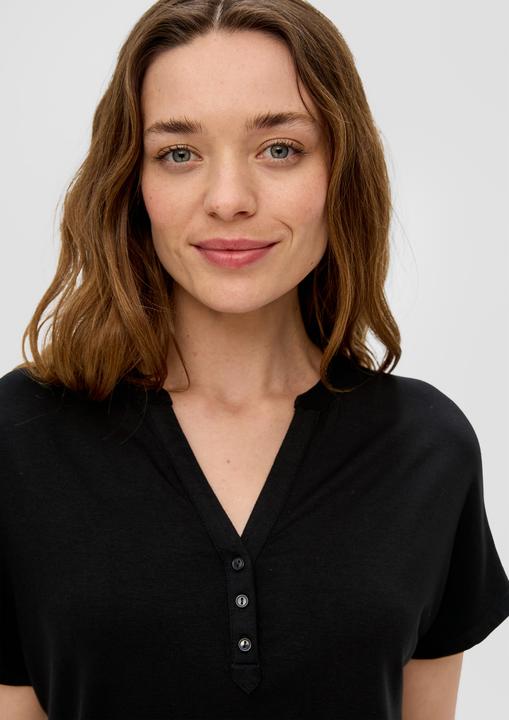 Actual product image S.Oliver T-Shirt T-Shirt mit V-Ausschnitt (34)