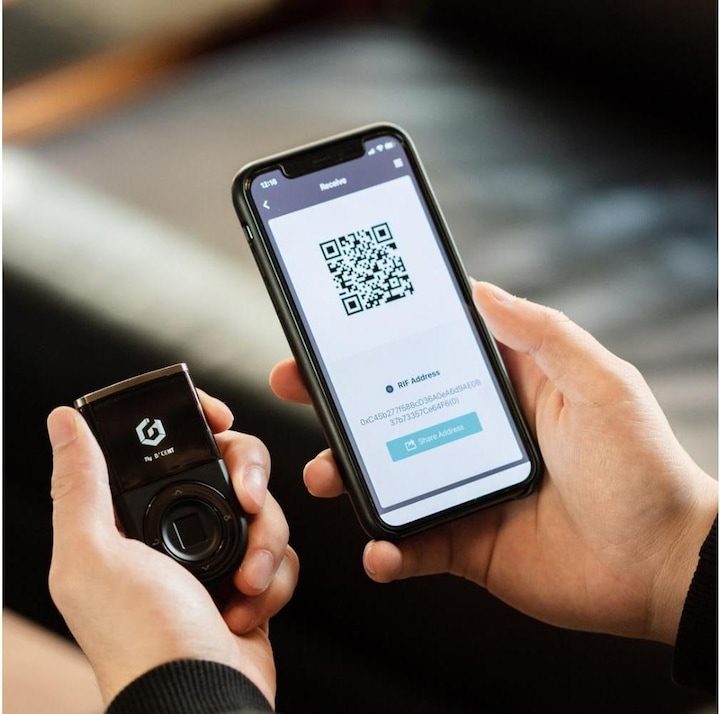 Produktbild D'cent Hardware Wallet Kryptowährung (Bitcoin, Ethereum Classic, Bitcoin Cash, Bitcoin Gold, Litecoin, Dash)