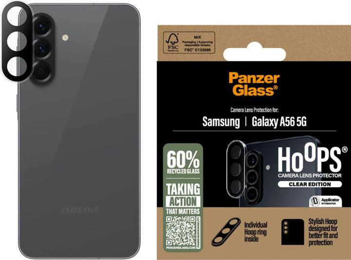 Produktbild PanzerGlass Hoops Transparent (1 Stück, Samsung Galaxy A56)