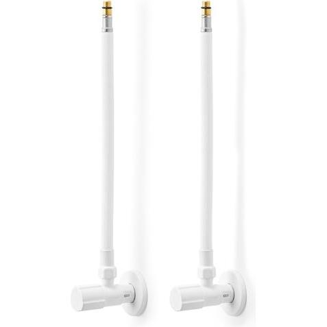 Tucai, Rührwerk + Mörtelrührer, MIXER HOSE 2X50CM M10-L15.5 F3/8 WHITE