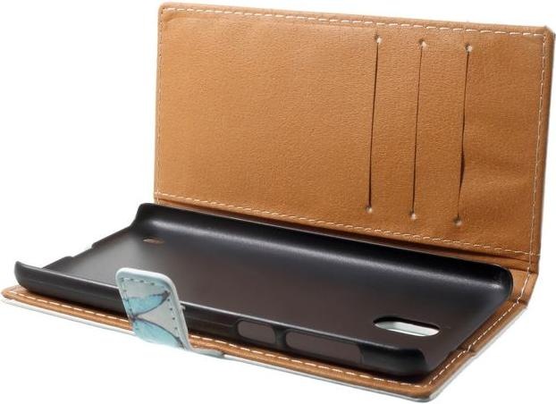 Produktbild Nokia 2 Leder Hülle mit Muster (Nokia 2)