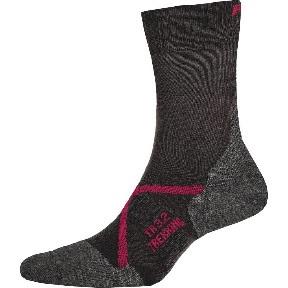 P.A.C., Damen, Sportsocken, PAC TR 3.2 Merino Light (35 - 37), Grau