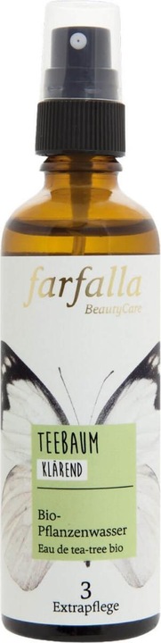 Produktbild Farfalla Bio-Pflanzenwasser Teebaum Spr 75 ml (Reinigungstücher, 75 ml)