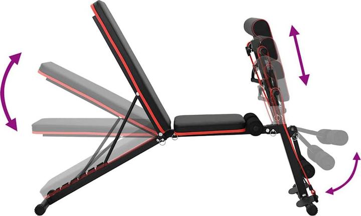 Actual product image vidaXL Hantelbank