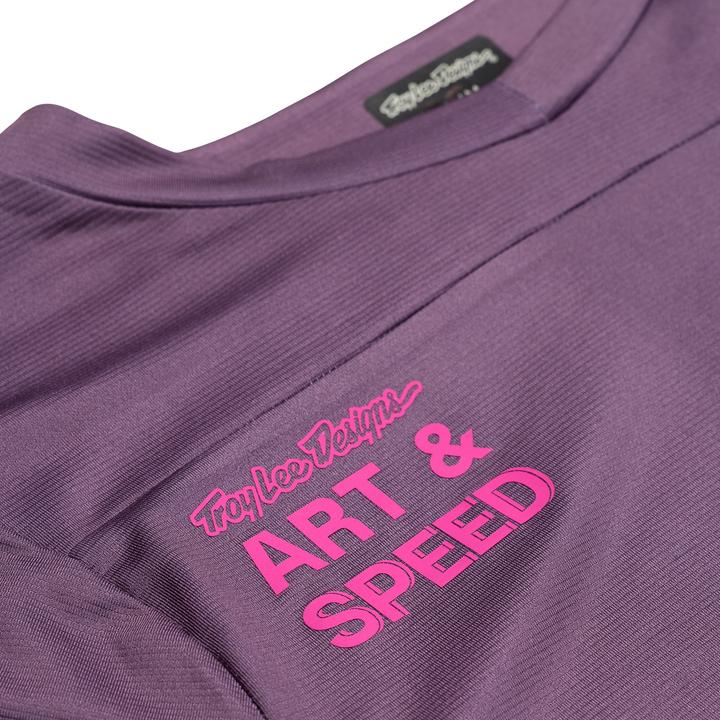 Image du produit Troy Lee Designs Skyline SS Jersey, Radioscape, deep purple, L (L)