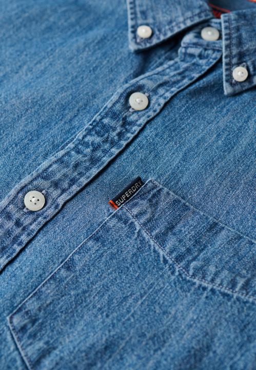 Immagine prodotto Superdry ESSENTIALS L/S DENIM SHIRT Heren Overhemd (XXL)