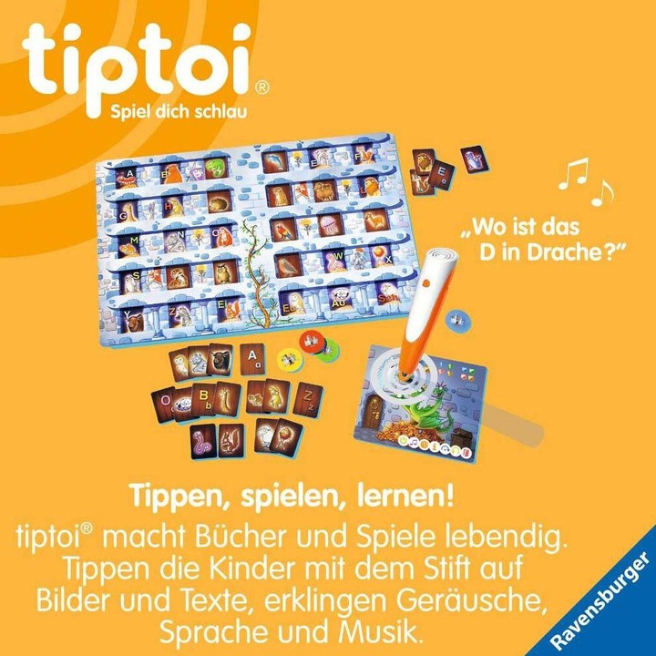Produktbild tiptoi Schatzsuche in der Buchstaben-Burg (Deutsch)